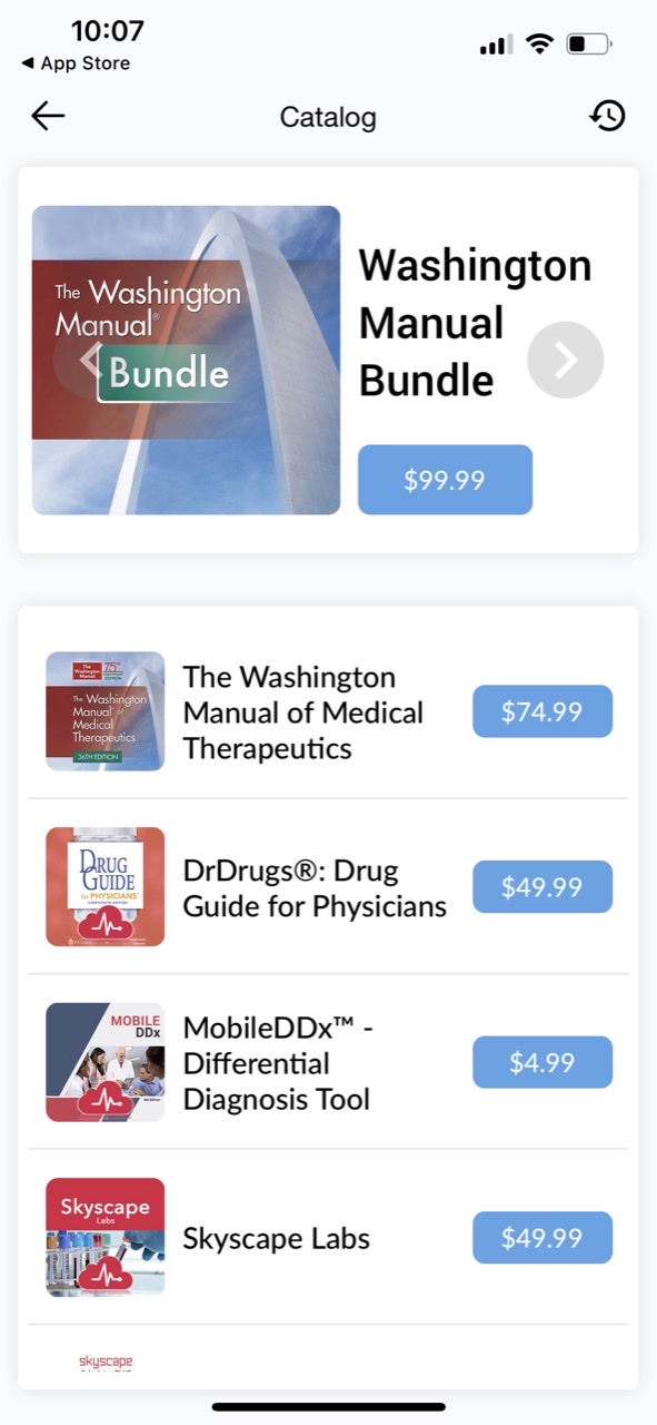 Washington Manual Bundle App