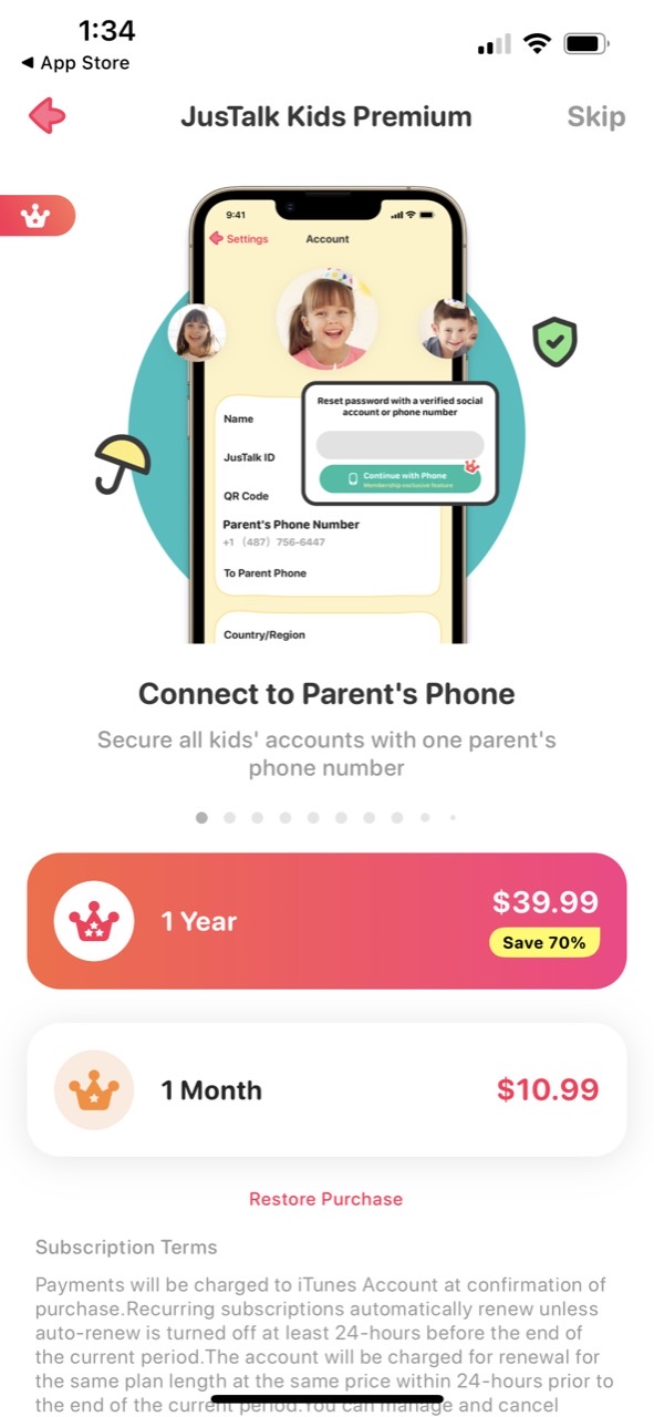 JusTalk Kids - Safe Messenger