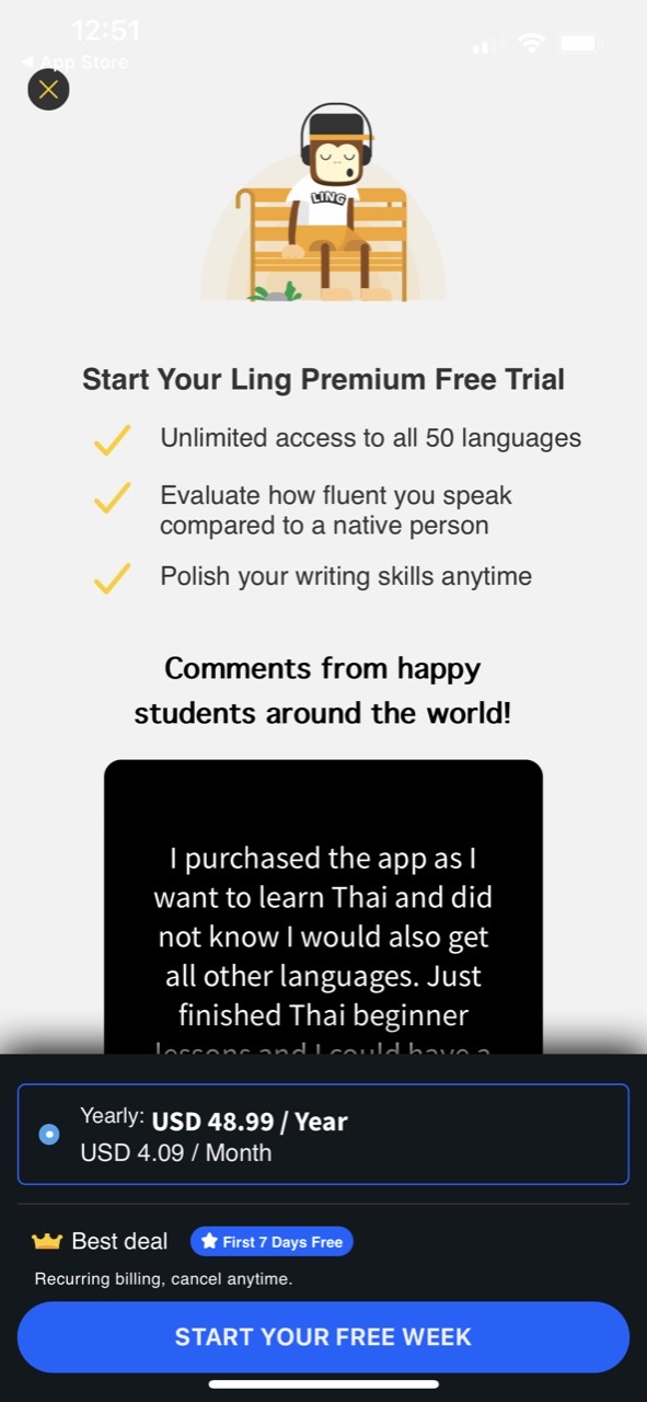 Ling – Learn Languages Easily