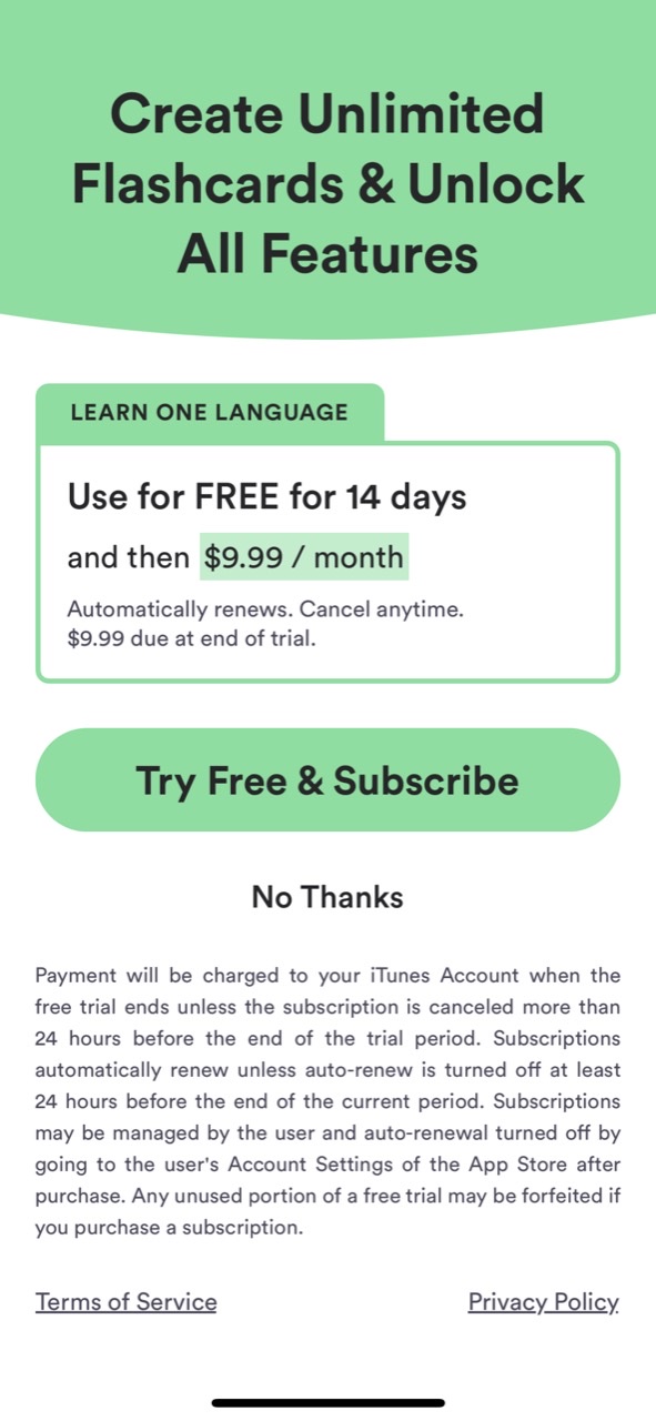 Fluent Forever - Language App