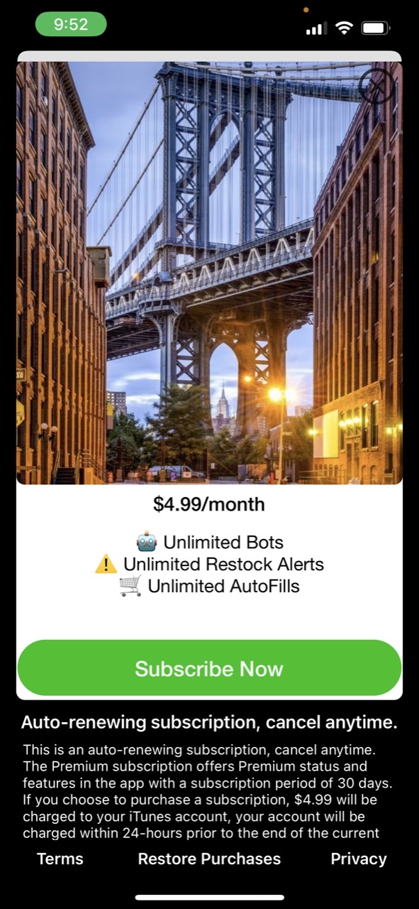 Restocks Alerts by SuperCop