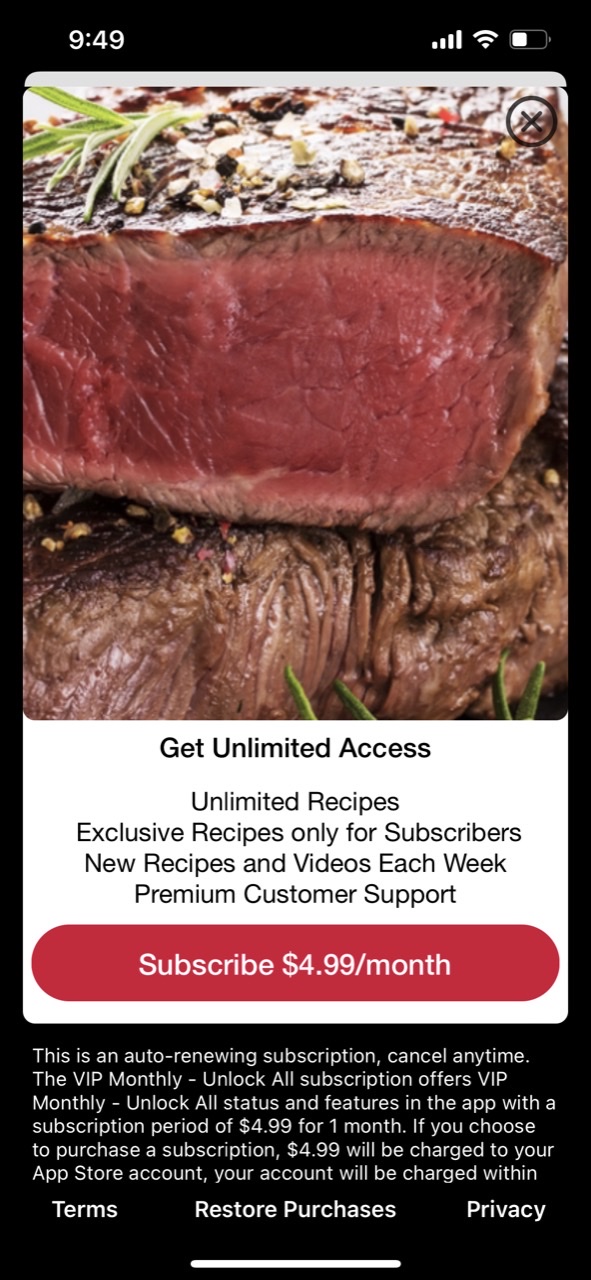 Sous Vide Recipes by Dario