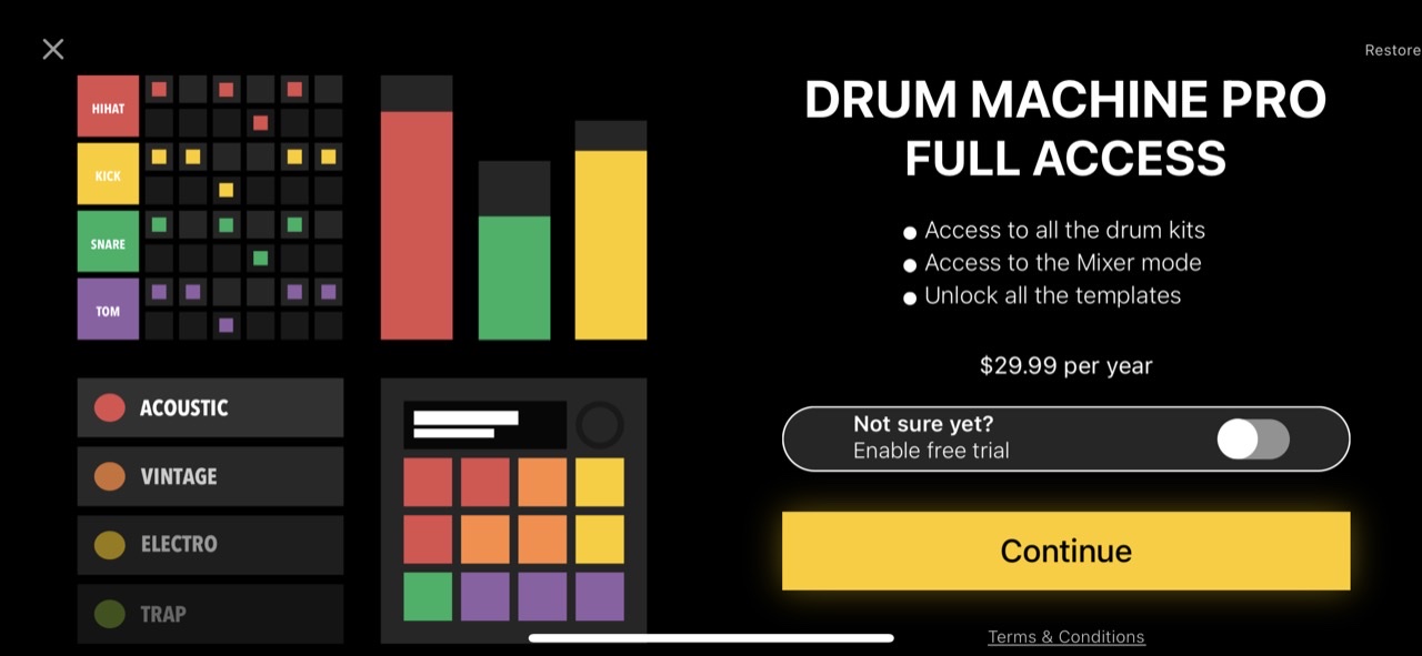 Drum Machine - Music Maker