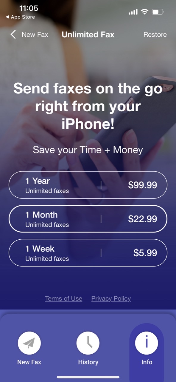 FaxSwift: Send Fax from iPhone