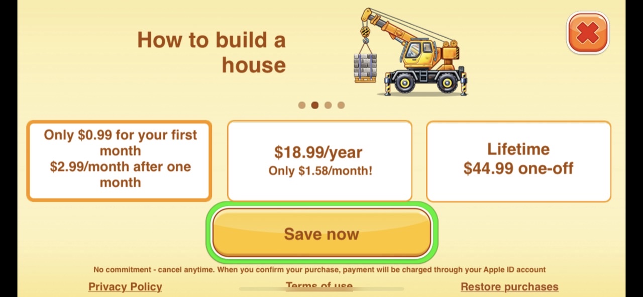 Tractor Game for Build a House