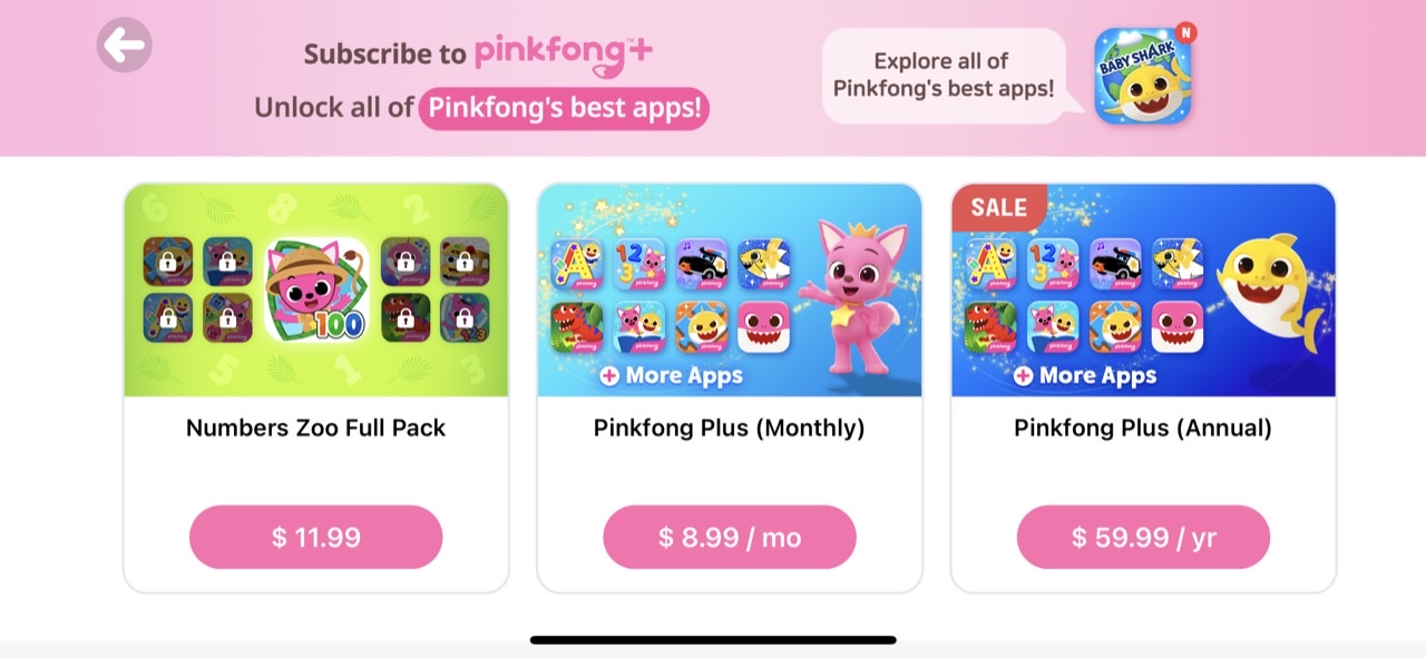Pinkfong Numbers Zoo