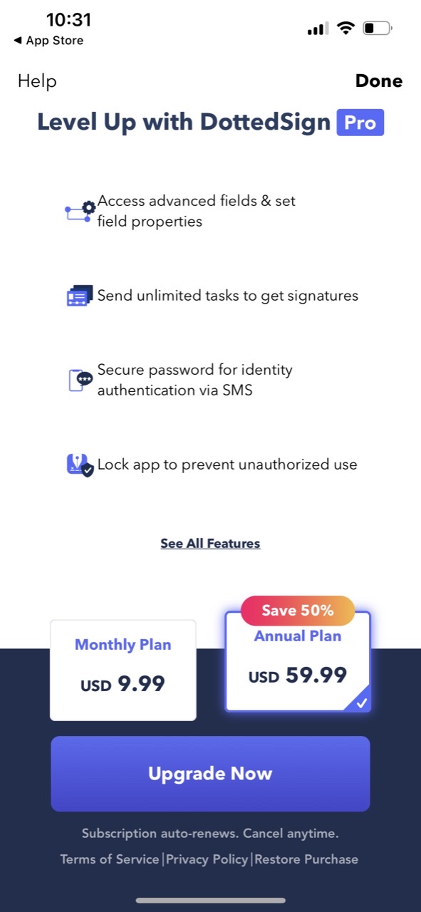 DottedSign - eSign & Fill Docs