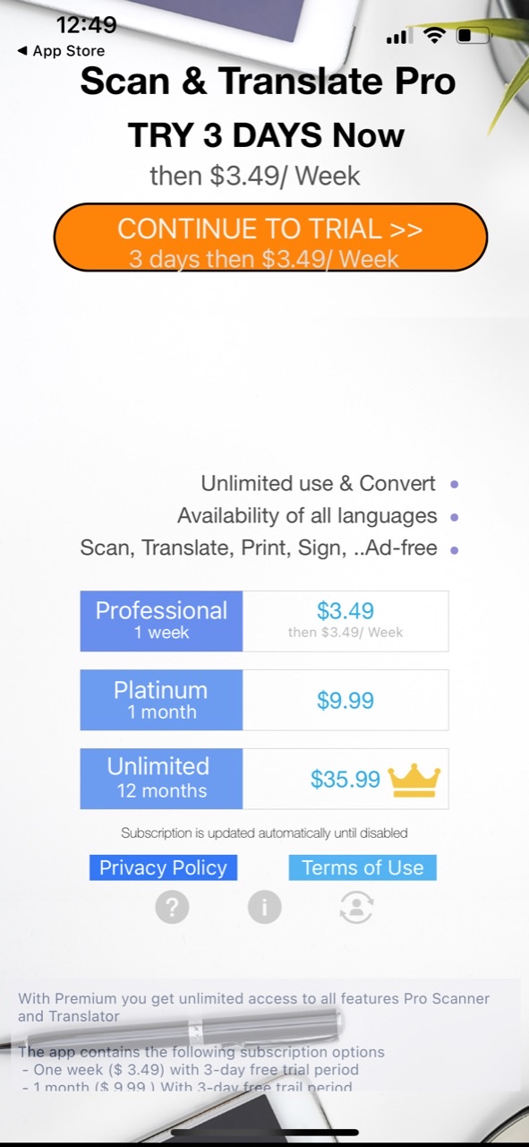 Scanner Translator ترجمه مترجم