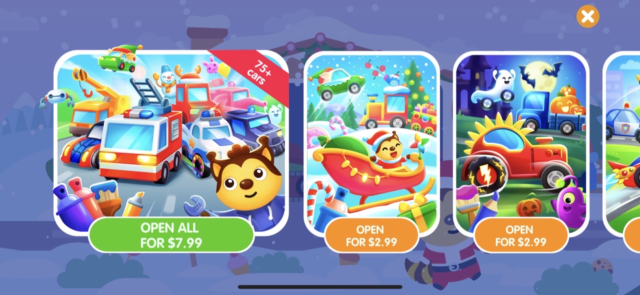 Car games for kids & toddlers!