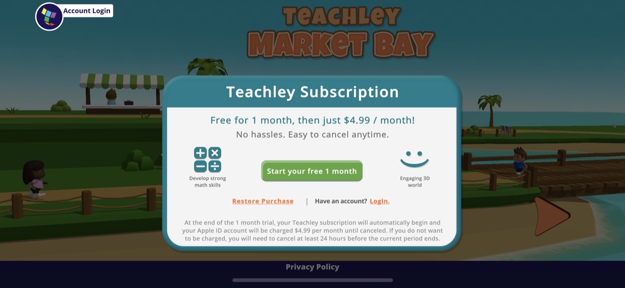 Teachley Market Bay