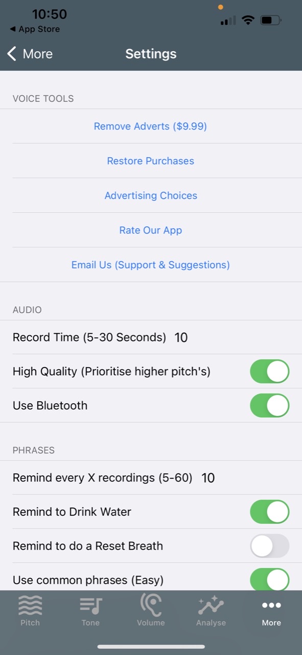 Voice Tools