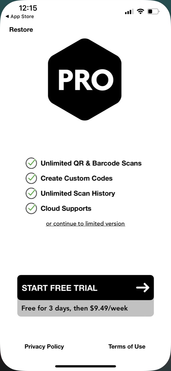 QR-Code Scan: Read & Generate