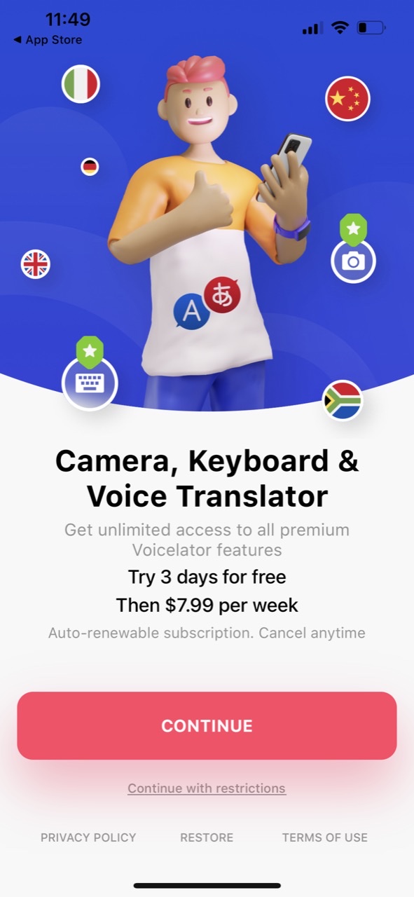 Voice translator — Voicelator
