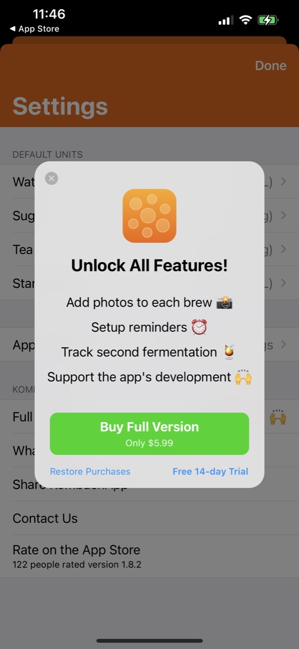 KombuchApp – Kombucha Tracker