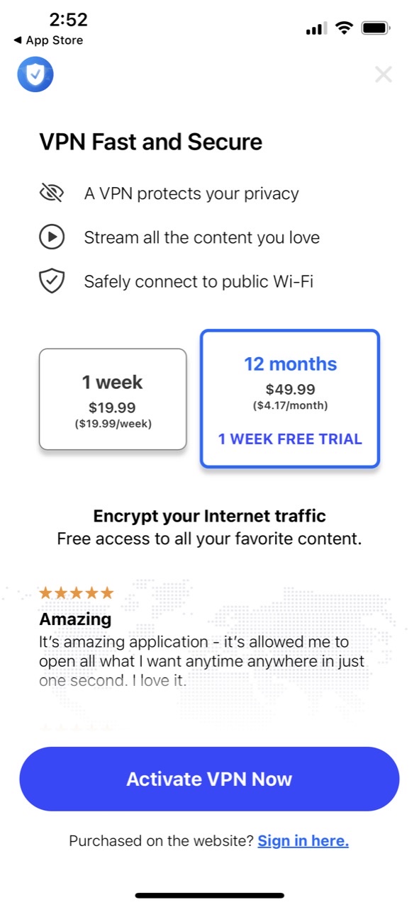 SkyBlueVPN: VPN Fast & Secure