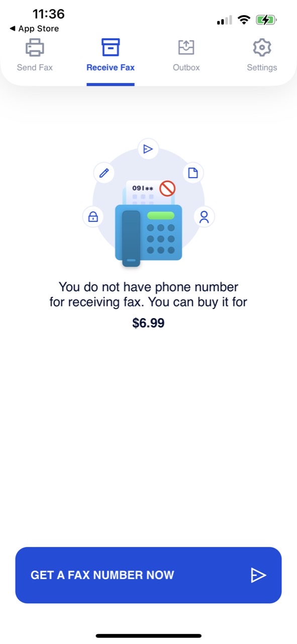 Send Fax App-Faxes From iPhone
