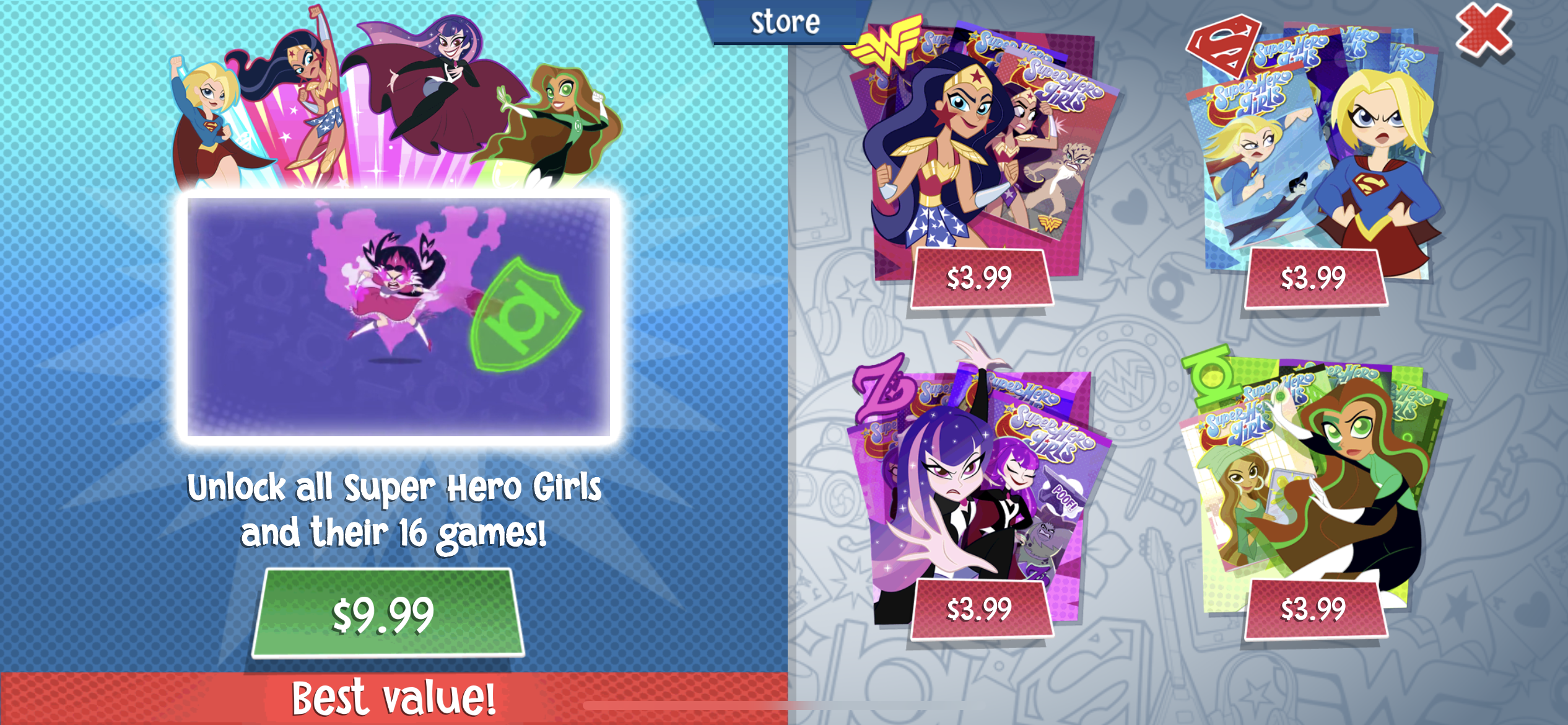 DC Super Hero Girls Blitz