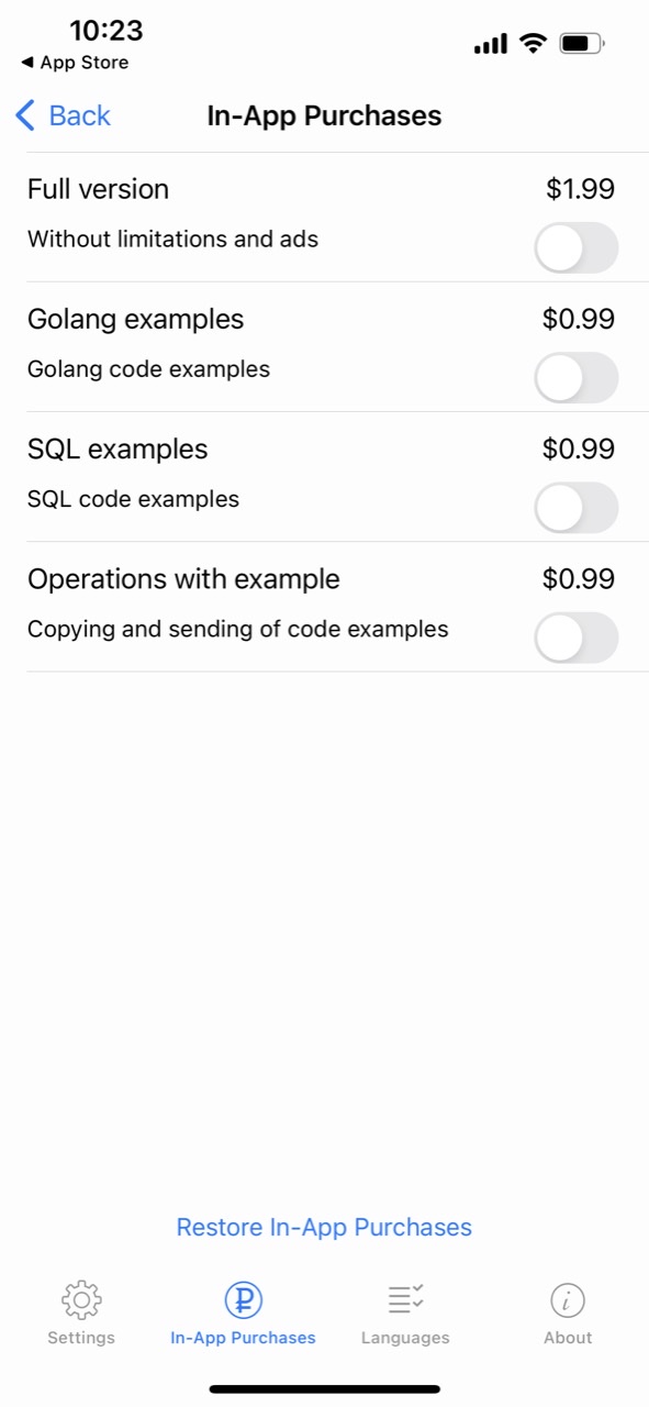 Golang Recipes
