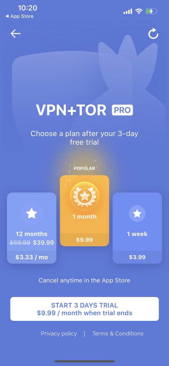 TOR Browser Private + VPN