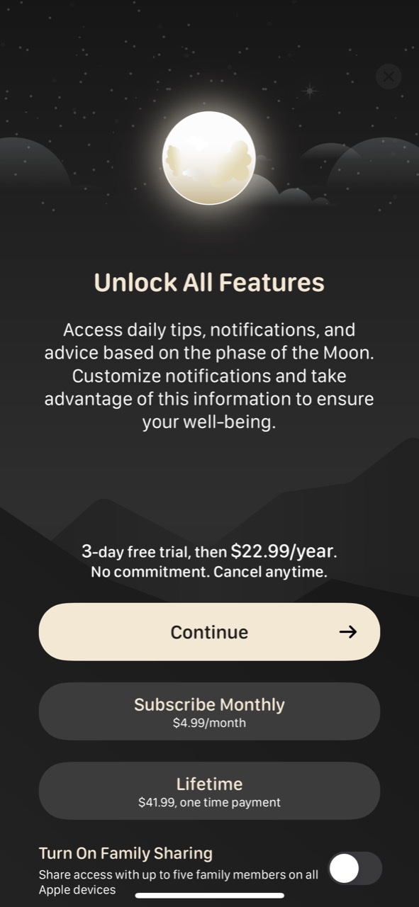 MoonX — Moon Phase Calendar