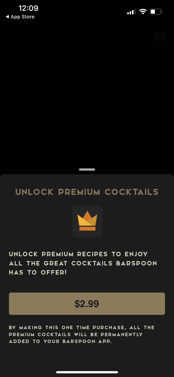 BarSpoon - the cocktail app!