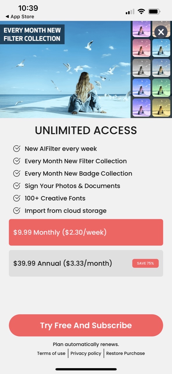 Watermark : Add Text To Photos