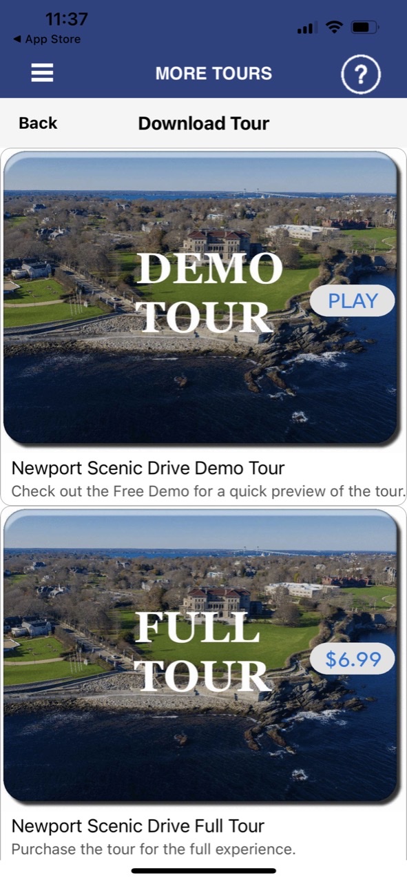 Newport Cliff Walk Audio Guide