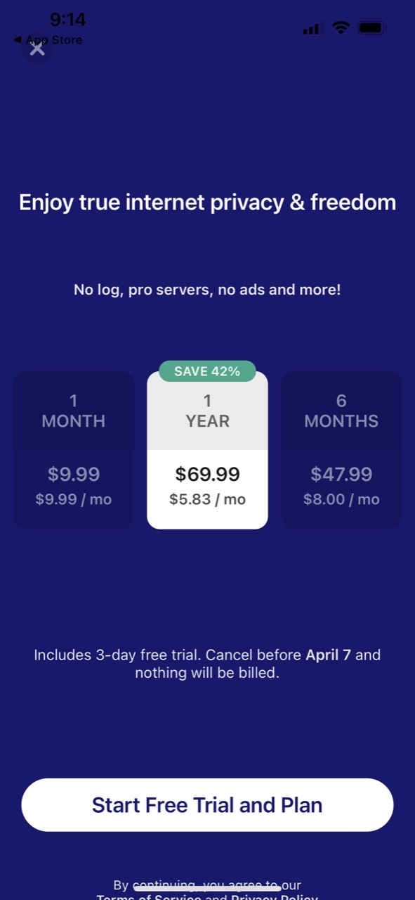 VPN - Secure Proxy VMP ™