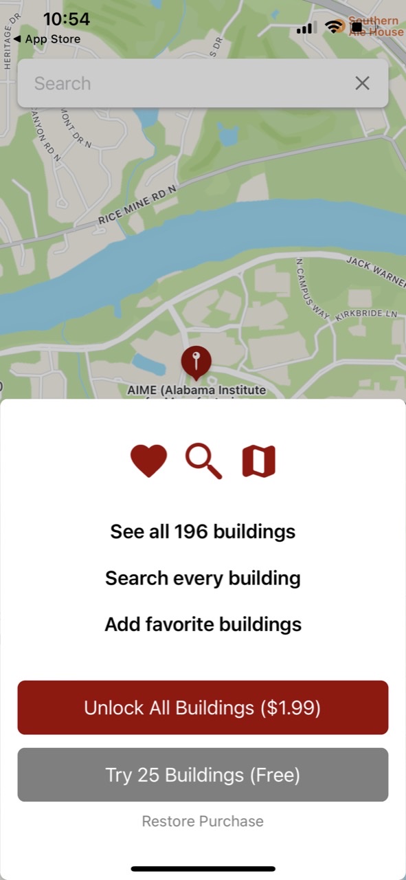U of Alabama Campus Maps