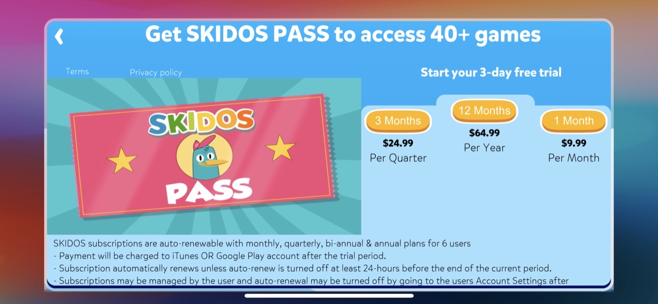 SKIDOS Elephant Math Learning