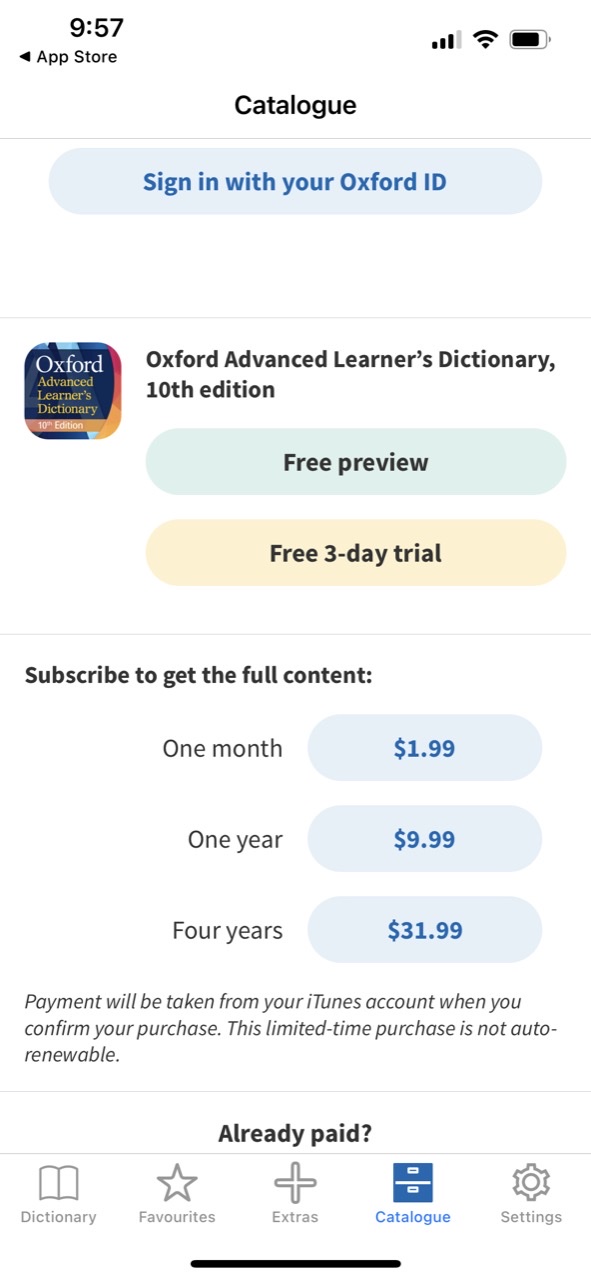 Oxford Advanced Learner's Dict