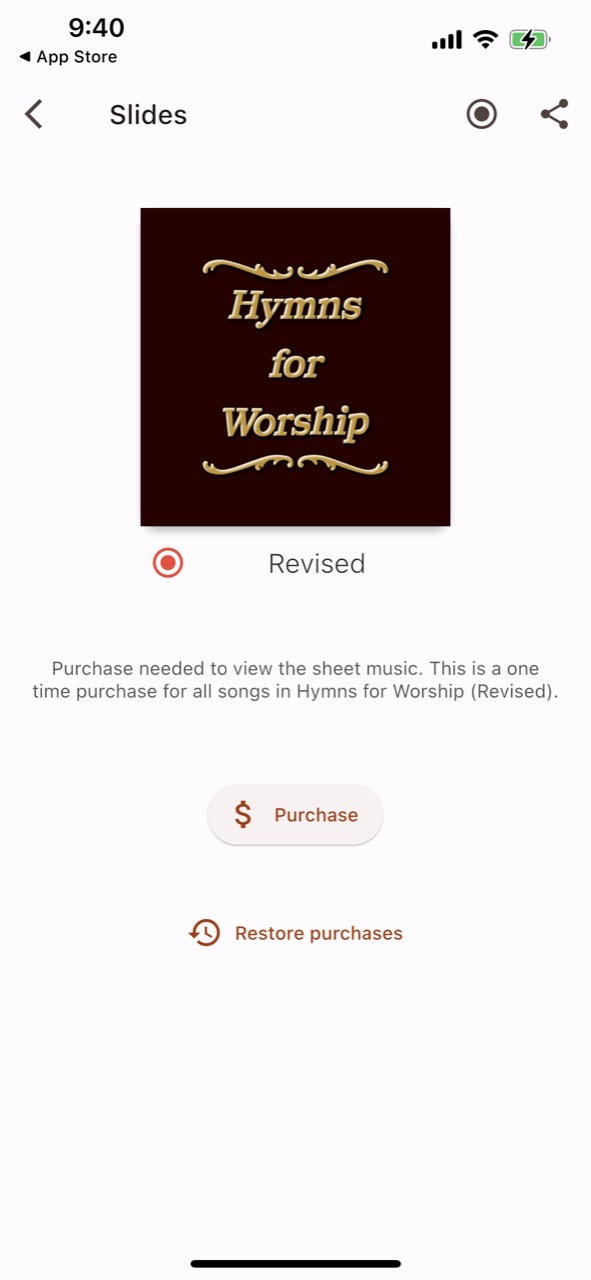 Hymns for Worship
