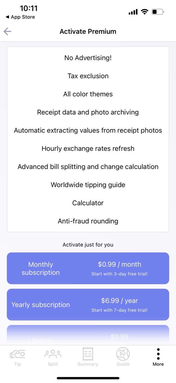 Ultimate Tip Calculator