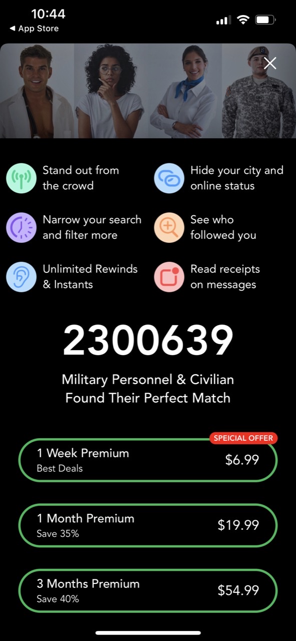 Military Dating App - MD Date