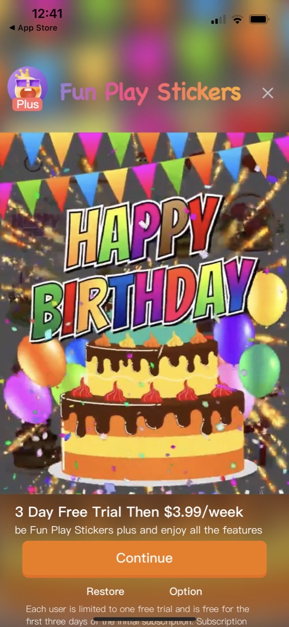 Fun Play Stickers