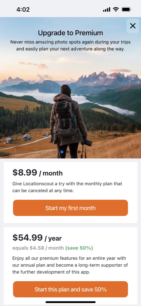 Locationscout - Photo Spots