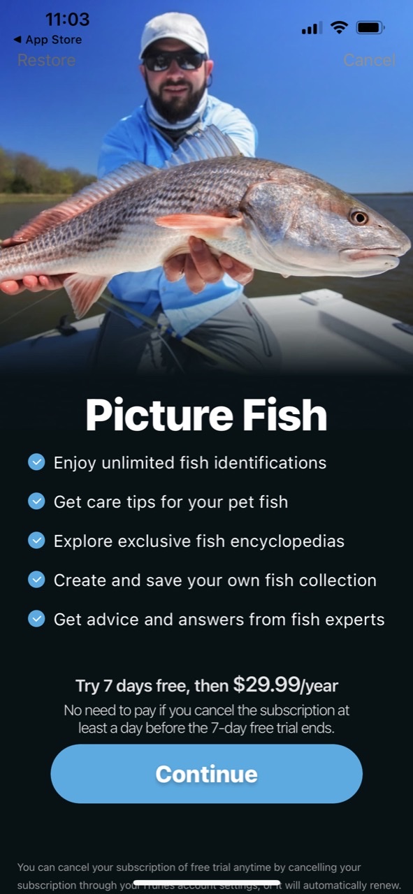 Picture Fish - Fish Identifier