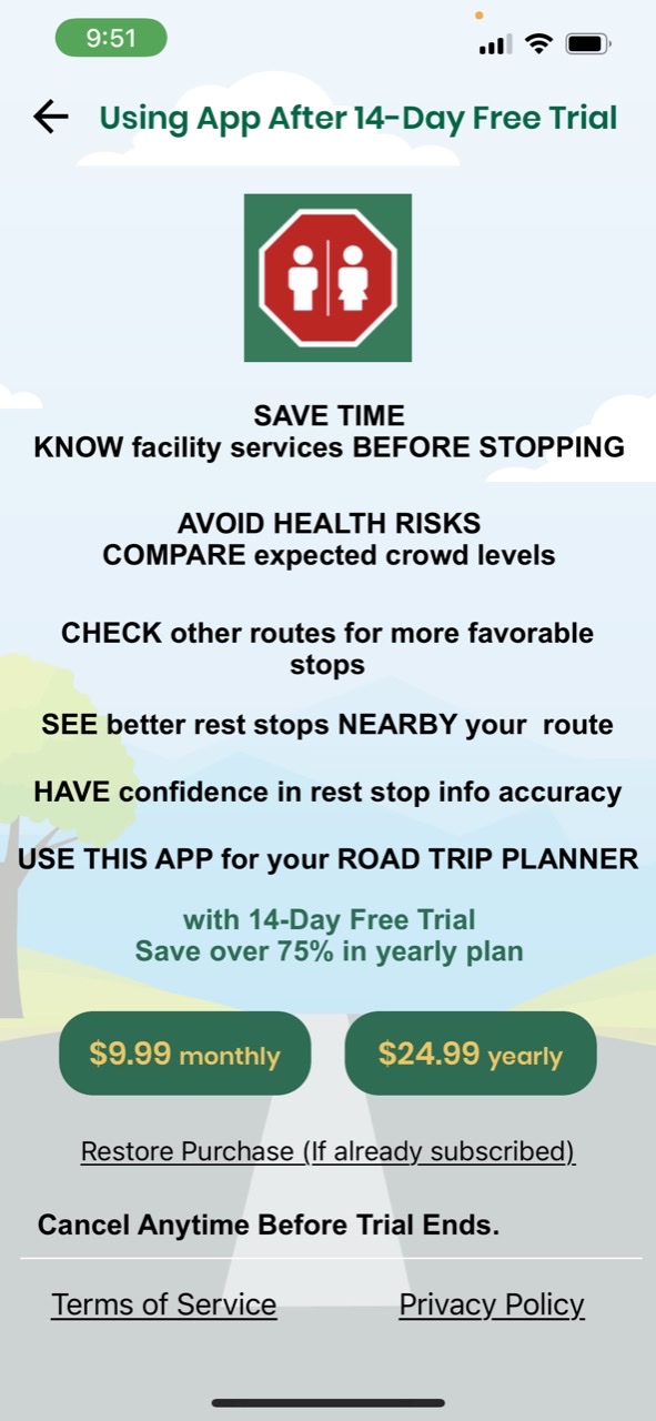 Rest Stops Ahead