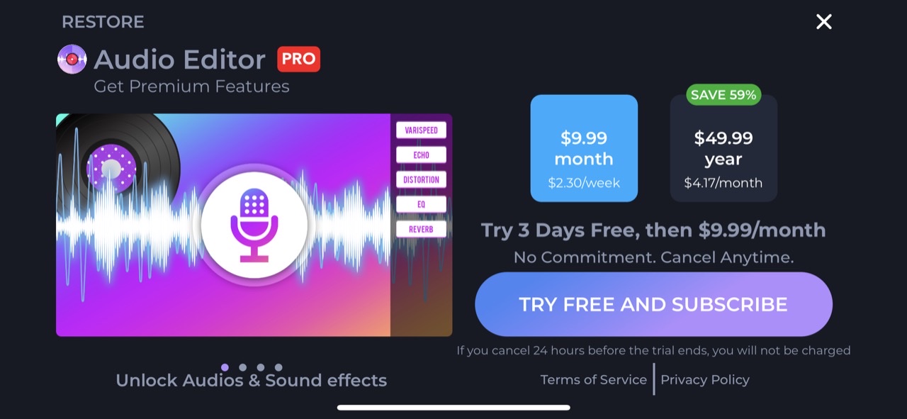 Audio Editor: Recording Studio