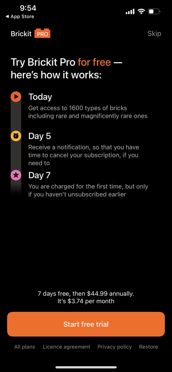 Brickit App
