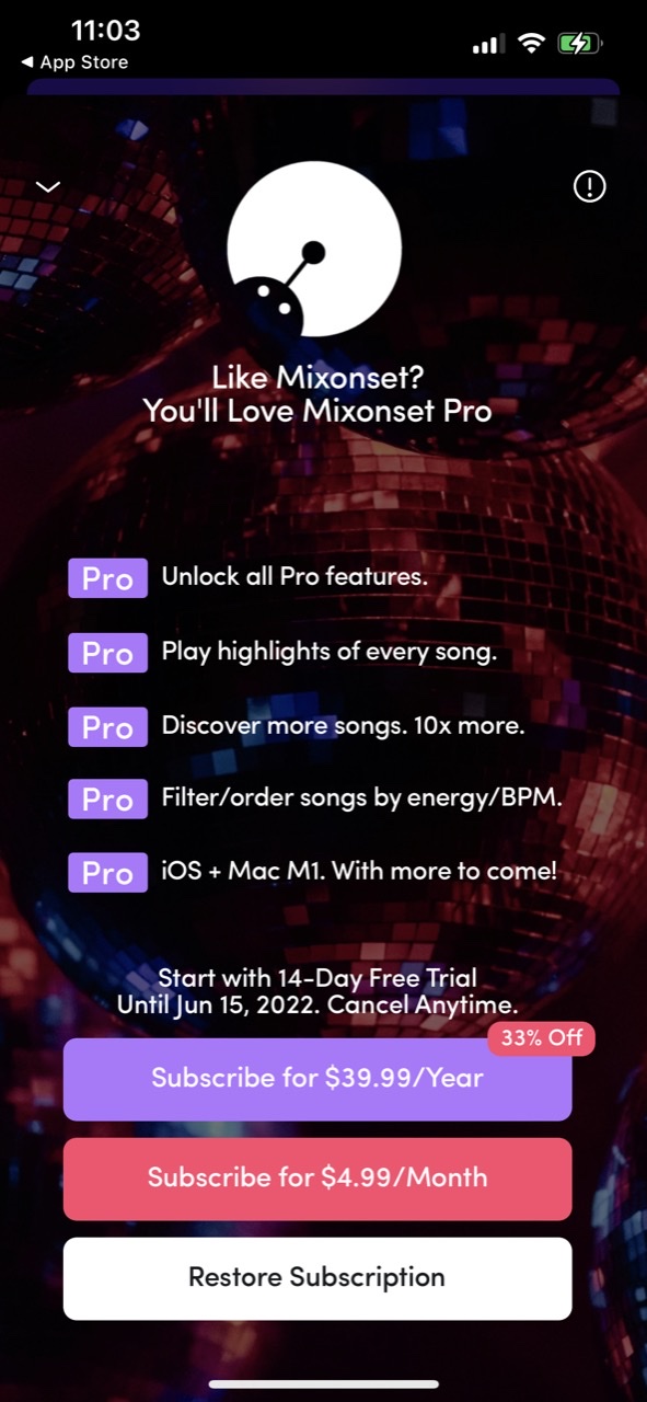 Mixonset: Music Clip DJ Mixer