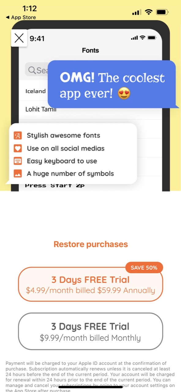 Fire Fonts | Fonts for iPhones