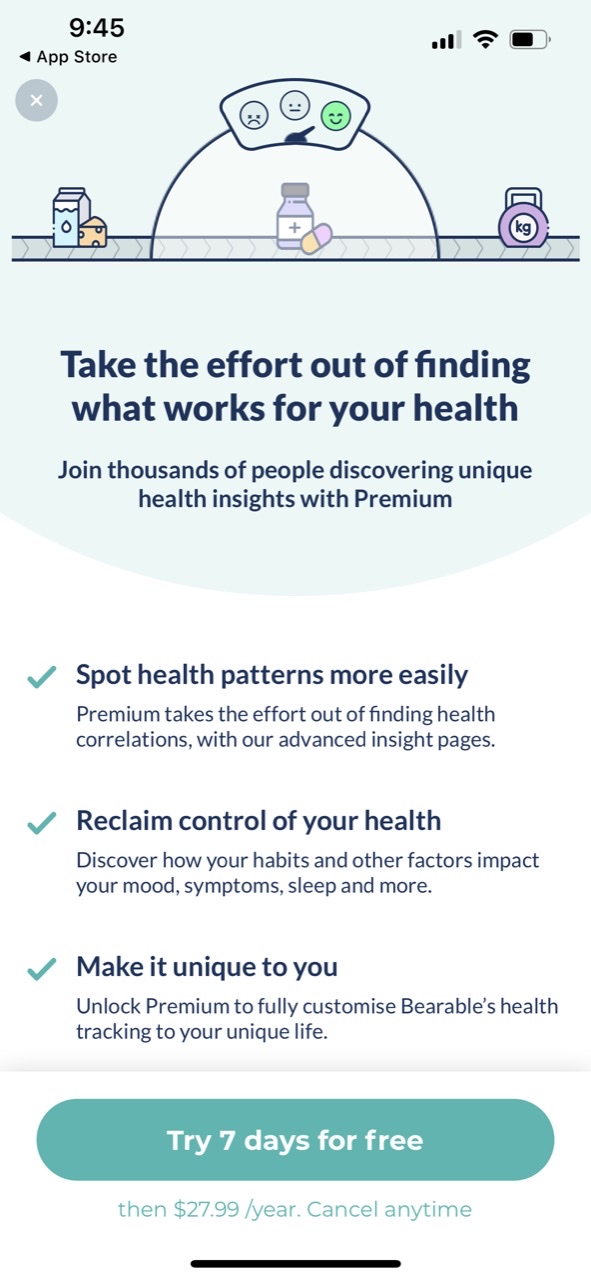 Bearable - Symptom Tracker