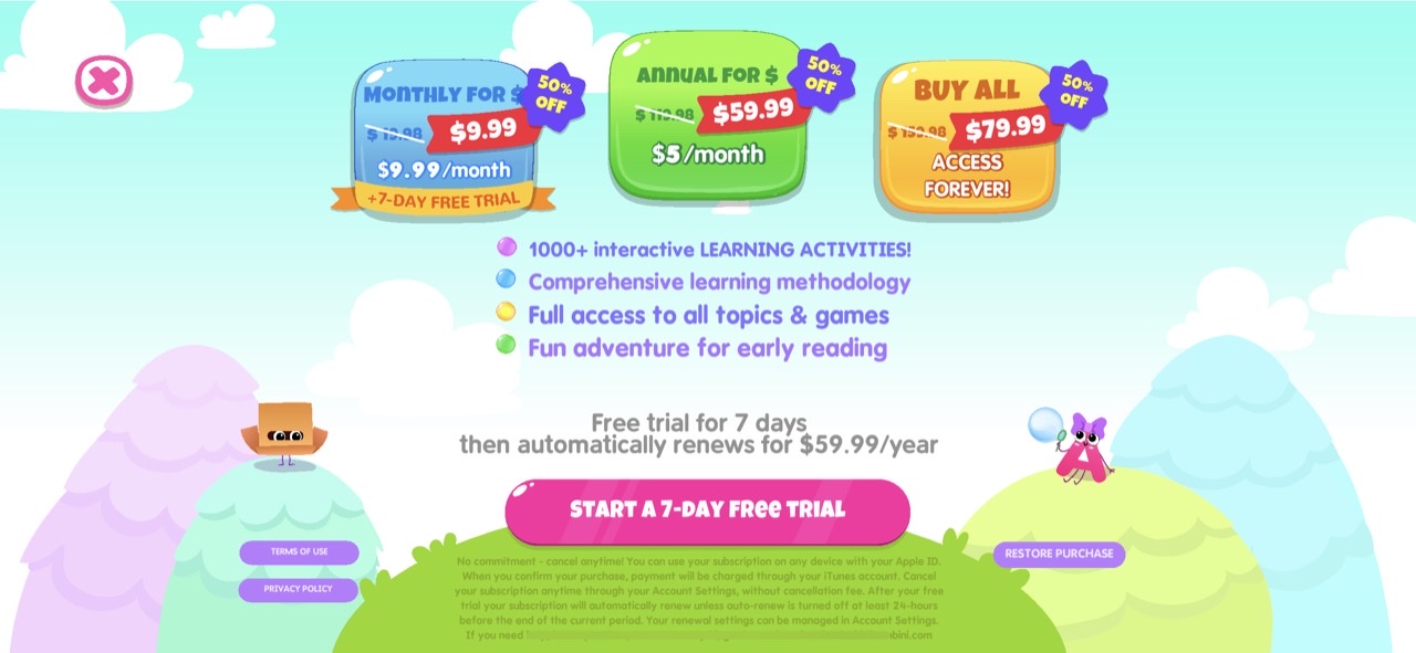 ABC Phonics Kids Reading Games