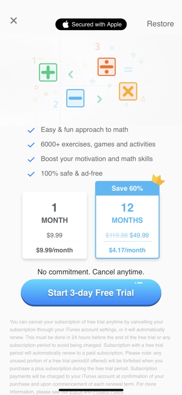 GogoMath: Grades K-6 Learning