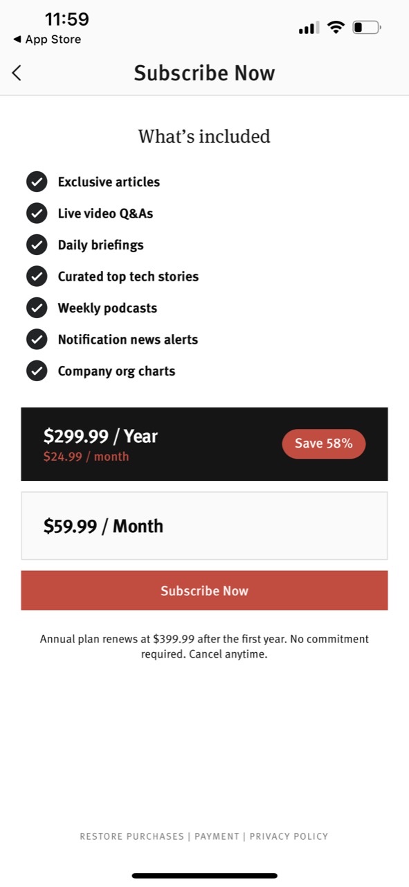 The Information: Tech News