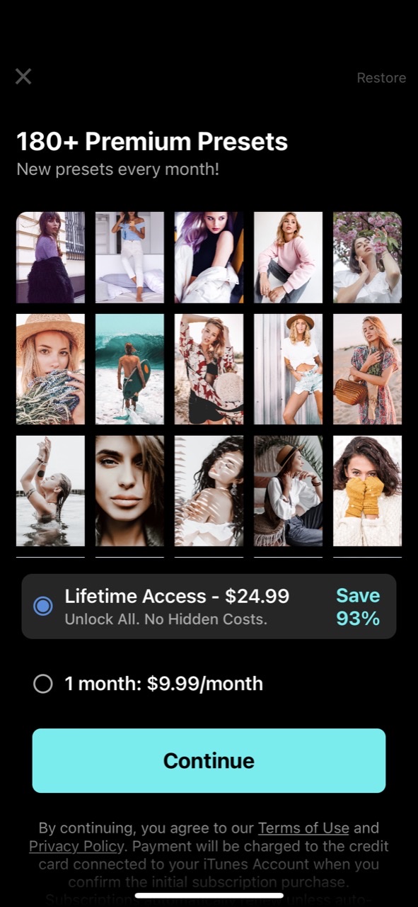 Presets for Lightroom — LR