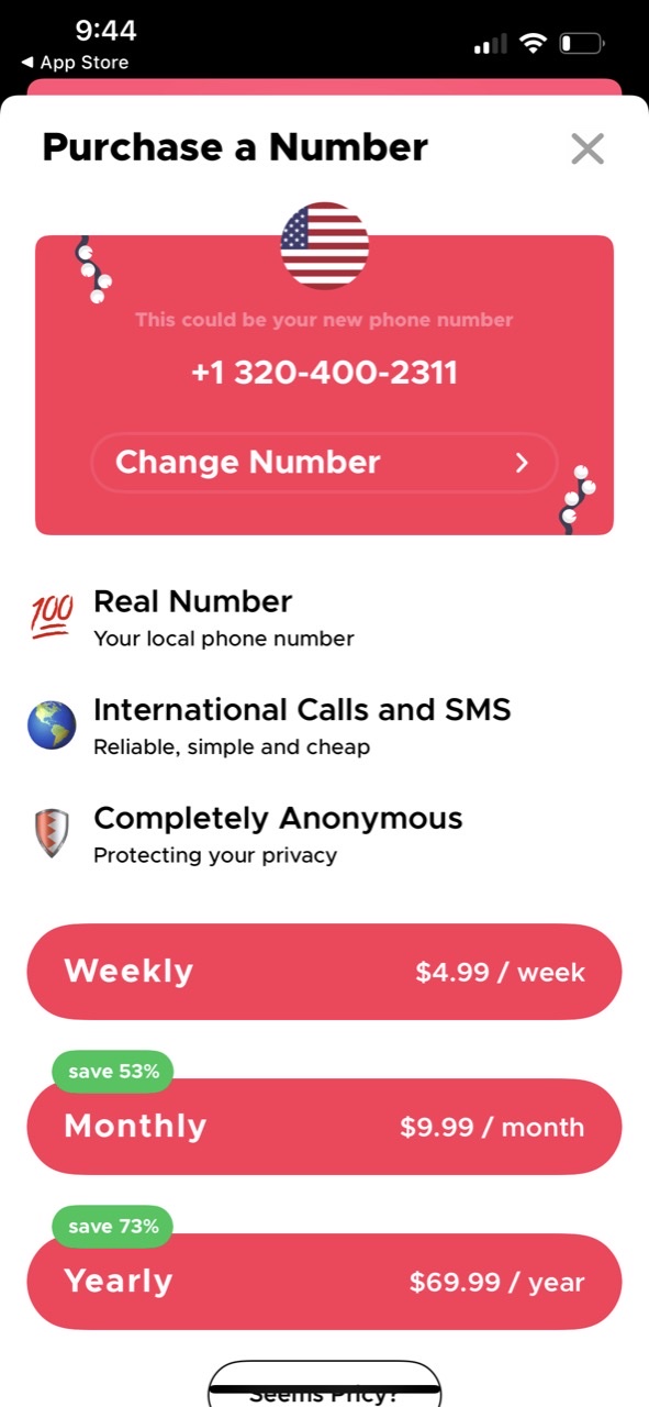 Change Phone Number by Numbr