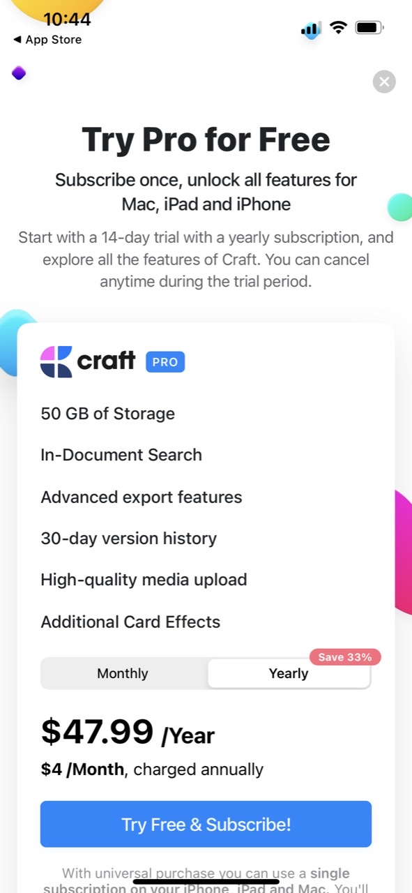 Craft: Write docs, AI editing