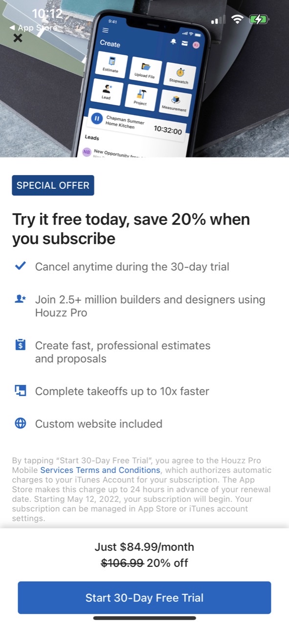 Houzz Pro: Business Management